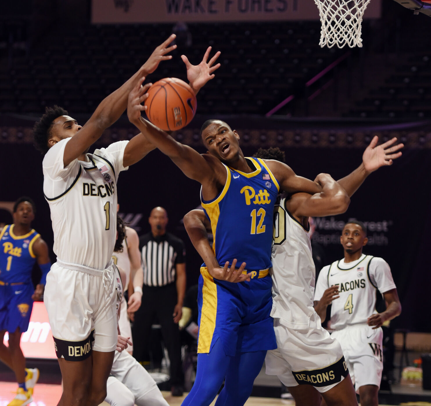 Pittsburgh Wake Forest basketball